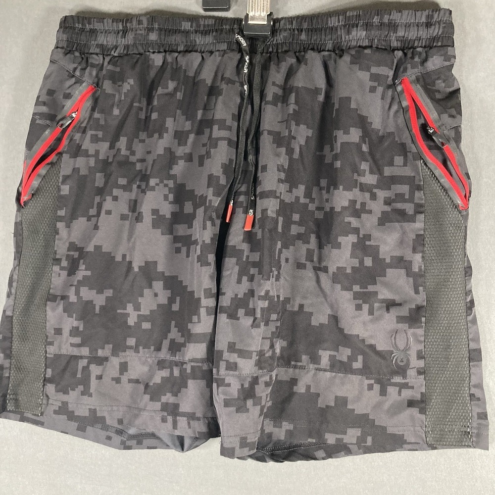 Spyder Mens‎ Athletic Shorts 36 Gray Camo Drawstring Gym Training Active
Flaw